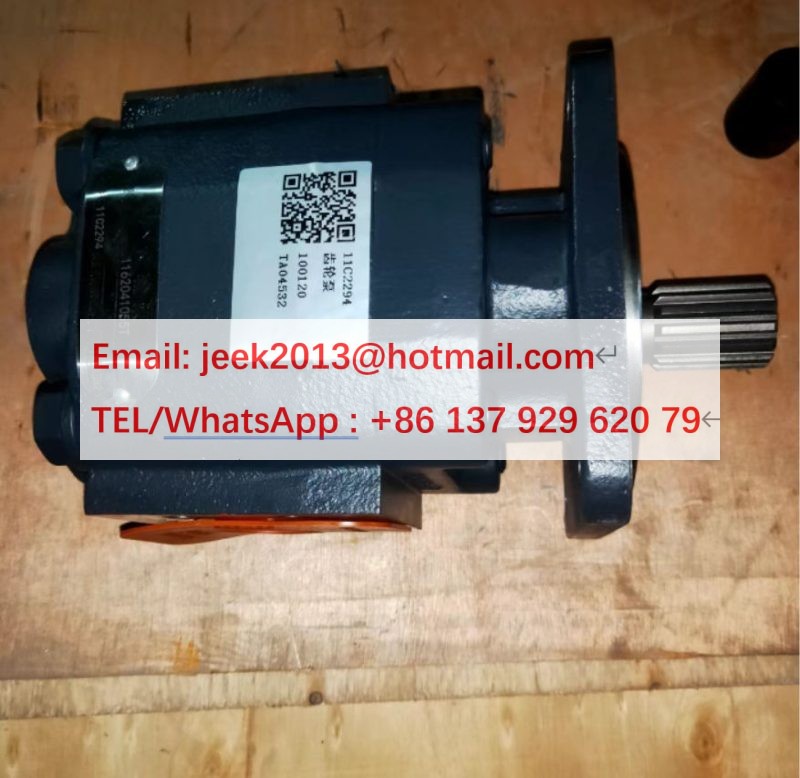 11C2294 1162041055T GEAR PUMP FOR LIUGONG CLG835H WHEEL LOADER