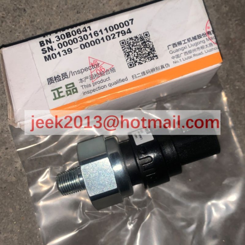 30B0641 PRESSURE SWITCH SENSOR FOR LIUGONG WHEEL LOADER MOTOR GRADER