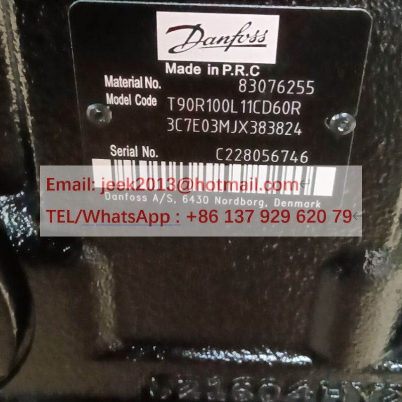 T90R100L11CD60R 3C7E03MJX383824 HYDRAULIC PUMP FOR LIUGONG ROAD ROLLER