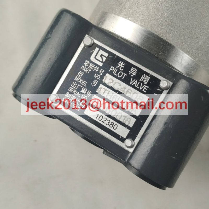 12C4608 4TH6U06A PILOT VALVE FOR LIUGONG CLG836 WHEEL LOADER