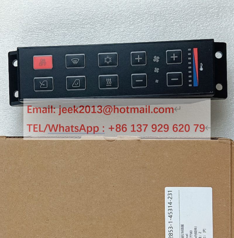 46C7780 AC CONTROL PANEL SWITCH FOR LIUGONG CLG835H CLG856H WHEEL LOADER