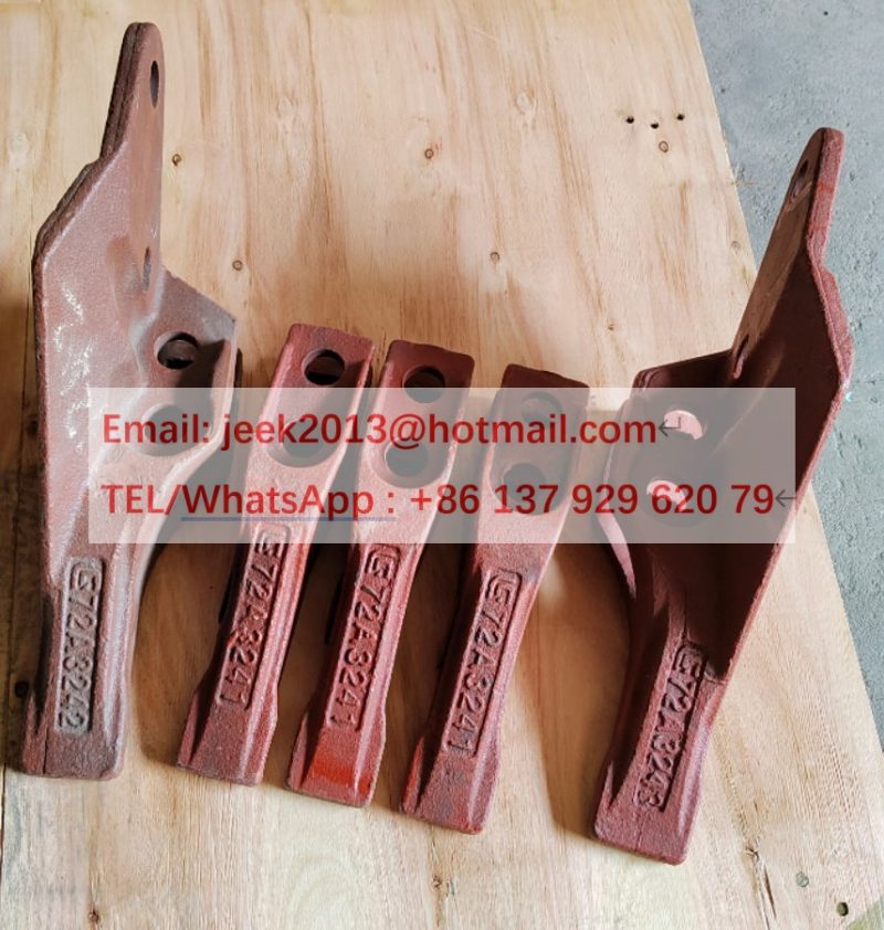 72A3242 72A3243 72A3241 BUCKET TOOTH FOR LIUGONG CLG766A CLG777A BACKHOE LOADER